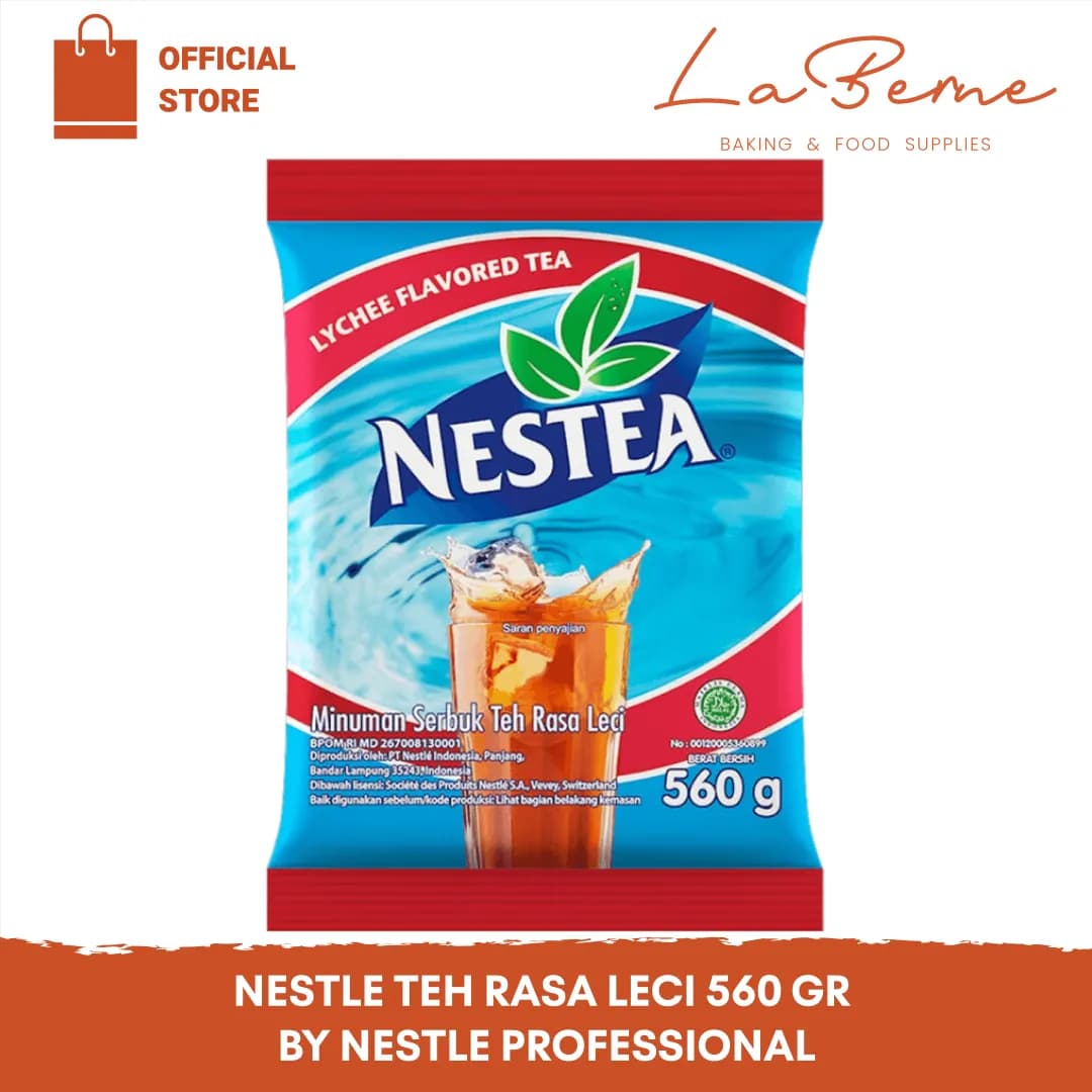 Nestea Lychee Tea 560gr by Nestlé Professional (Bubuk Minuman Rasa Leci)