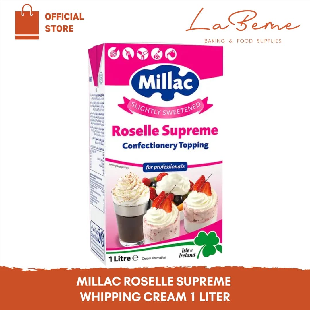 Millac Roselle Supreme Whipping Creme 1 Liter