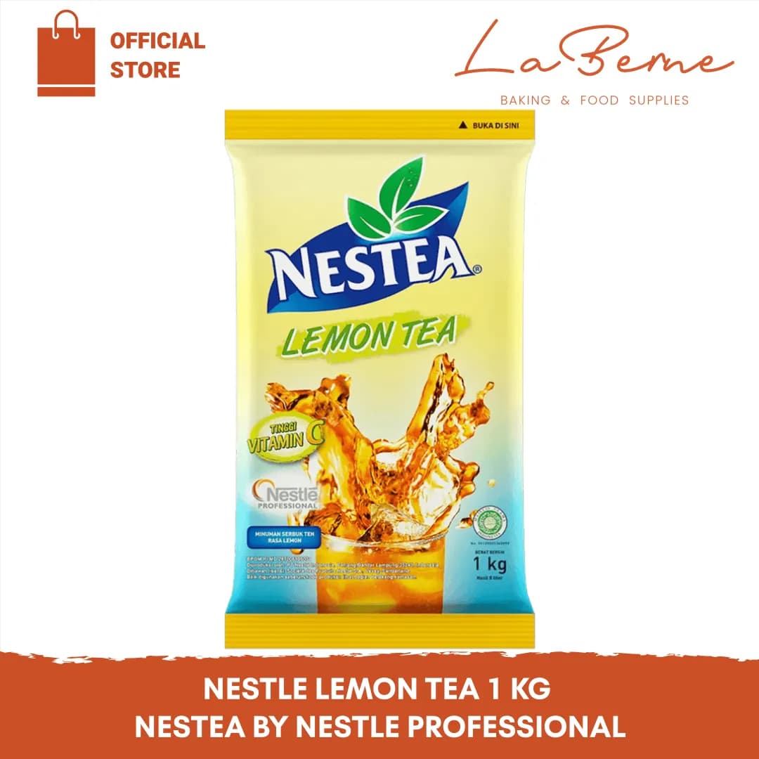 Nestea Lemon Tea 1000gr by Nestlé Professional (Bubuk Minuman Rasa Lemon Tinggi  Vitamin C)