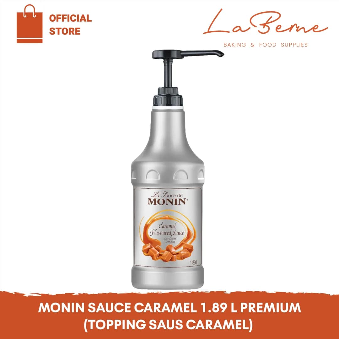 MONIN Sauce Caramel 1,89 Liter - MONIN Caramel Sauce Premium
