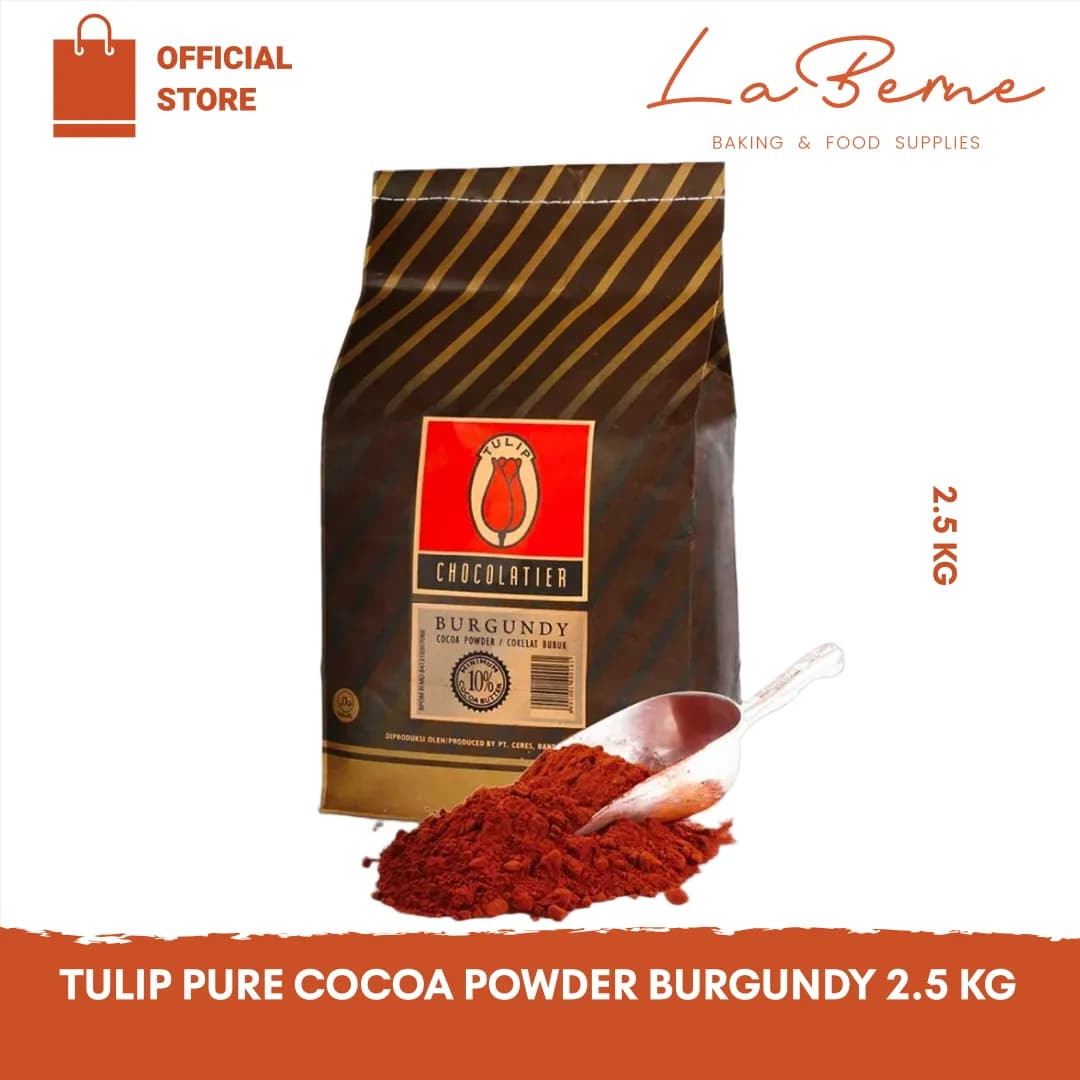 Tulip Burgundy Coklat Bubuk 2.5 Kg - Cokelat Bubuk premium Tulip